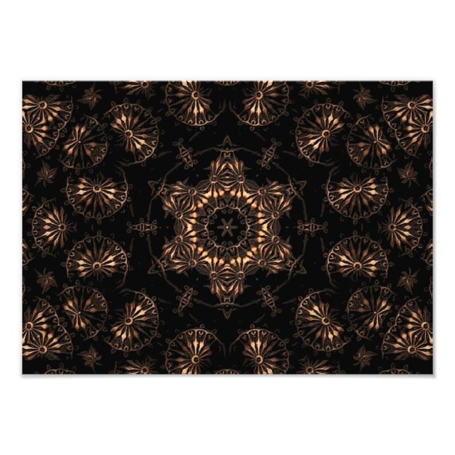 Bronze Age Mandala  Photo Print (Front)