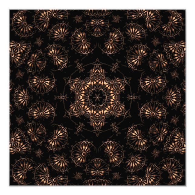 Bronze Age Mandala  Photo Print (Front)