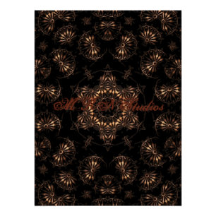 Bronze Age Mandala Poster