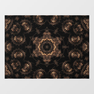 Bronze Age Mandala  Window Cling