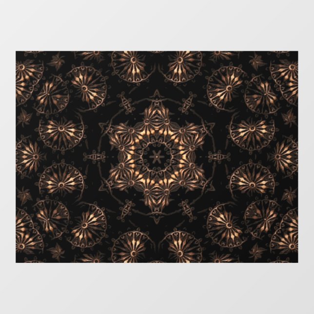 Bronze Age Mandala  Window Cling (Sheet)