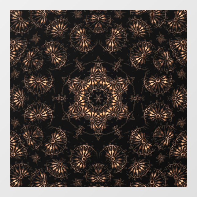 Bronze Age Mandala  Window Cling (Sheet)