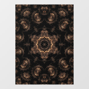 Bronze Age Mandala  Window Cling