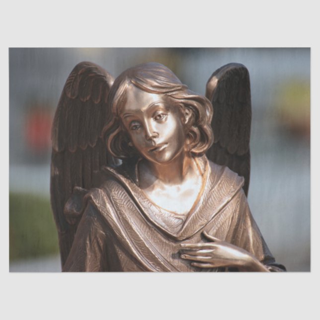 bronze angel tissue paper (Front)