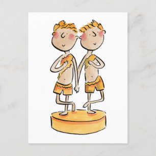 Bronze Anniversary Postcard