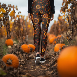 Bronze Autumn Leggings