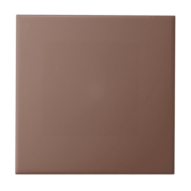 Bronze Brown Solid Colour Tile (Front)