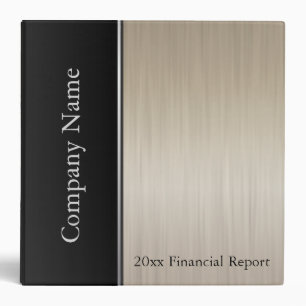 Bronze Brush Steel Company Style Binder