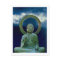 Bronze Buddha photo painting postcard
