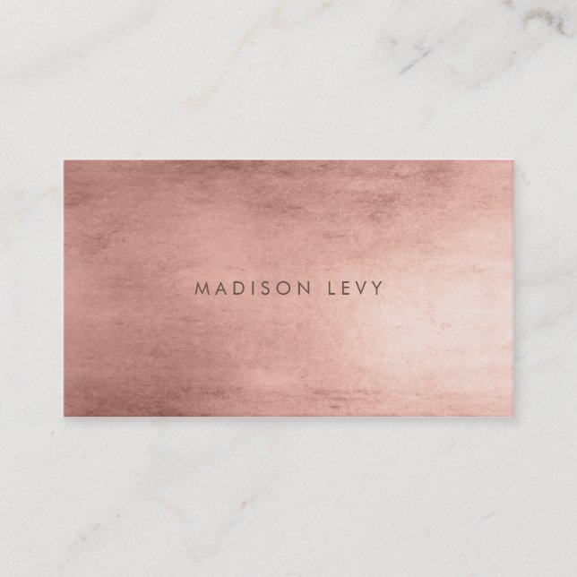 Bronze Double Line Appointment Cards (Front)