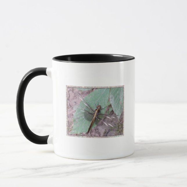 Bronze Dragonfly Mug (Left)