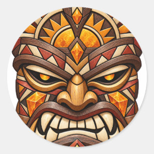 Bronze Ember Mask Sticker