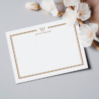 BRONZE Formal Classic Family Monogram Double Frame