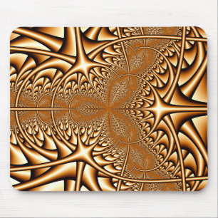 Bronze Fractal Mousepad