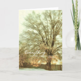 BRONZE GILDING Greeting Card