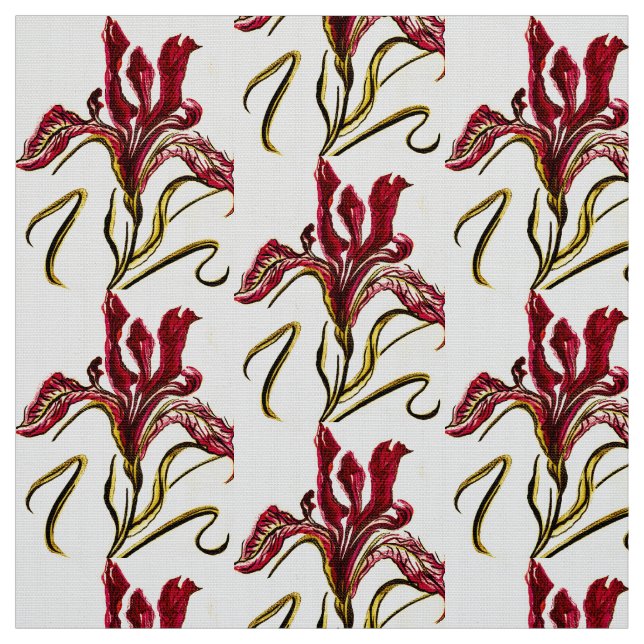 Bronze Iris Fabric (Swatch)