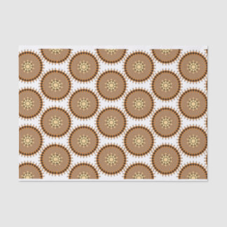 bronze mandala tissue paper
