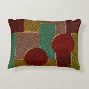 bronze metal texture decorative pillow