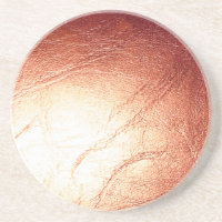 Bronze Metallic Leather