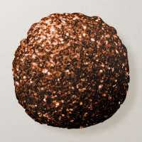 Bronze orange brown copper faux glitters sparkles