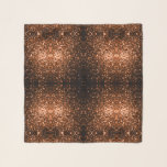 Bronze orange brown copper faux glitters sparkles scarf<br><div class="desc">Elegant fashionable accessory chiffon scarf for her. 
Beautiful bronze,  orange,  brown shiny sparkles. Photo of Bronze sparkles not actual glitters!</div>