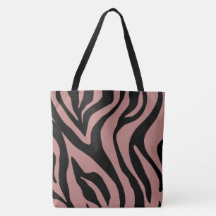 Bronze/ Orange Two Tone Fashion Tote Bag