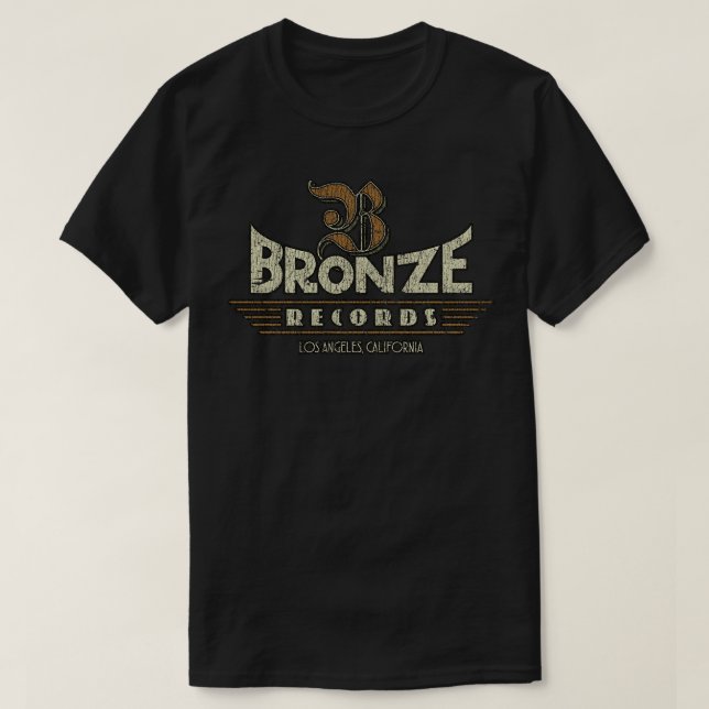Bronze Records Los Angeles 1939 T-Shirt (Design Front)