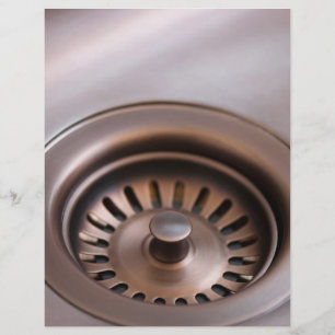 Bronze sink drain