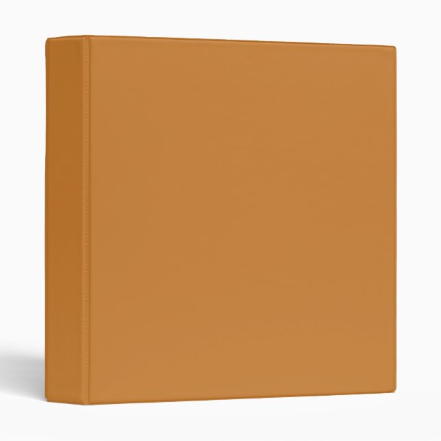 Bronze  (solid colour)  binder (Front/Spine)