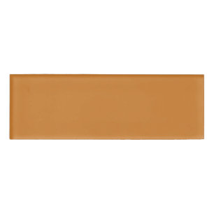 Bronze (solid colour) name tag