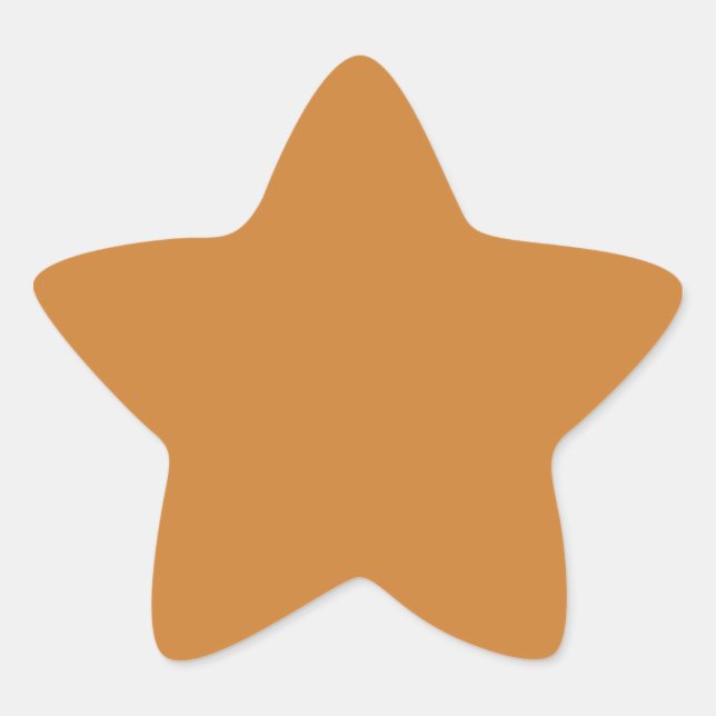 Bronze Star Sticker (Front)