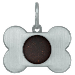 Bronze Stars Pet ID Tag