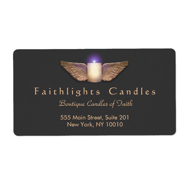 Bronze Wings Candlemaker Candle (Front)