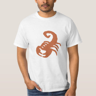 Bronze Zodiac Scorpion Mark – Scorpio Personality T-Shirt