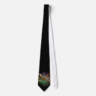Bronzed Dragon Tie