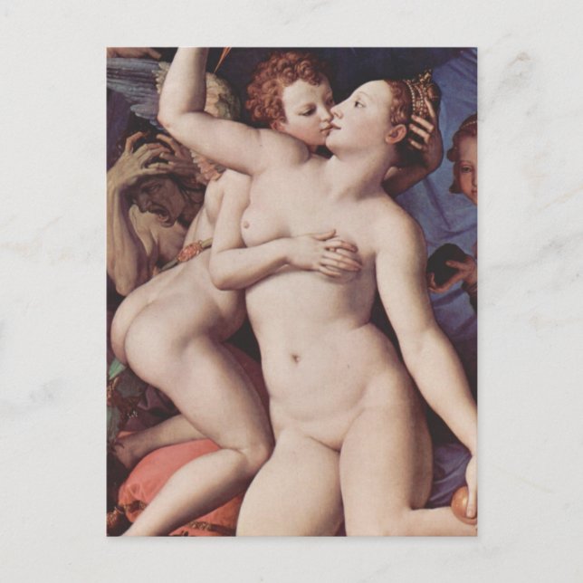 Bronzino - Allegory of Love Postcard (Front)