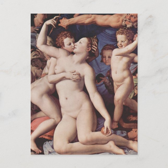 Bronzino - Allegory of Love Postcard (Front)