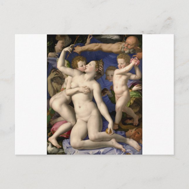 Bronzino: Venus, Cupid, Folly and Time Postcard (Front)