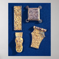 Brooch and buckles