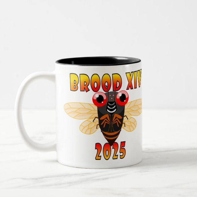 Brood XIV Cicada Mug (Gauche)