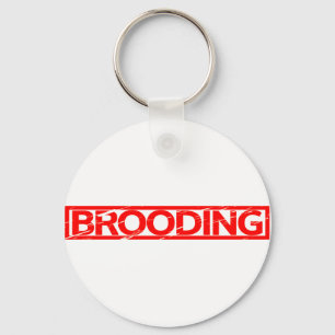 Brooding Stamp Keychain
