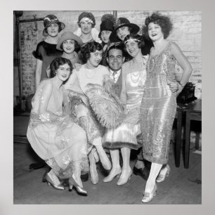 Brook Johns with Uncle Sam's Follies: 1924 Poster