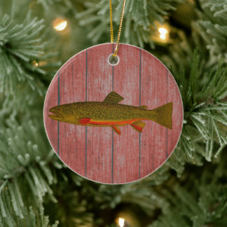 Brook Trout Christmas Ornament