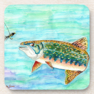 Brook Trout Coasters
