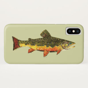Angler Fishing Lure - Trout Fly Fishing iPhone Case for Sale by SFTStudio