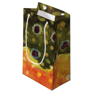 Brook Trout Fly Fishing Small Gift Bag
