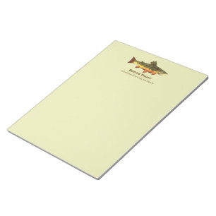 Brook Trout, Latin Notepad