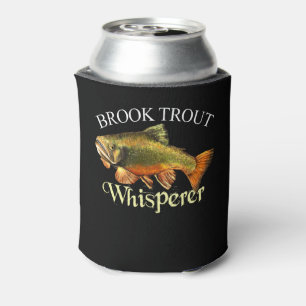 Brook Trout Whisperer Dark Can Cooler