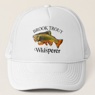 Brook Trout Whisperer Light Trucker Hat