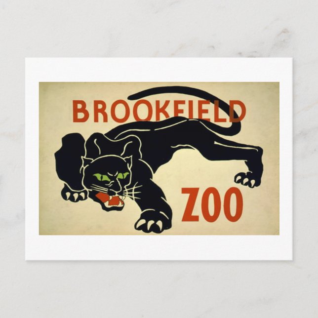 Brookfield-Panther Postcard (Front)